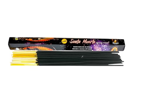 Sreevani Santa Muerte Black Incense Sticks - 120 Count