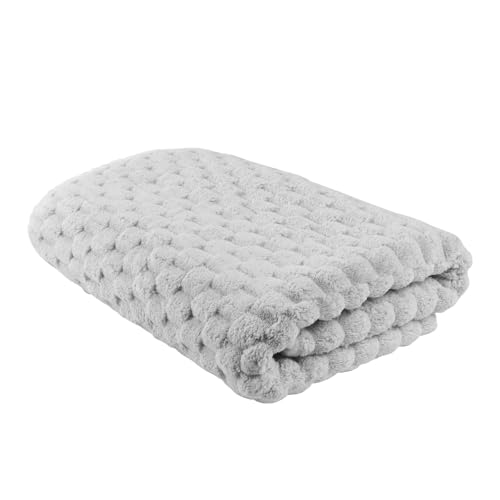 Ultra Soft Grey Bath Towel 55 x 27 Inches - Quick Dry, Lint-Free