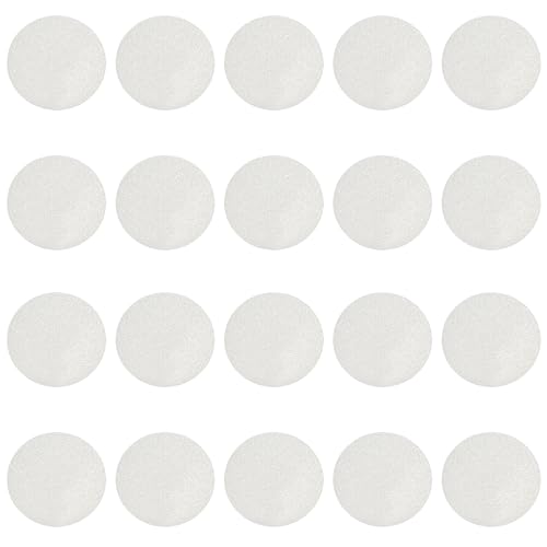 SANKEMU 20 PCS Non-Slip Bathtub Stickers, 3.94-Inch Clear Shower Floor Treads