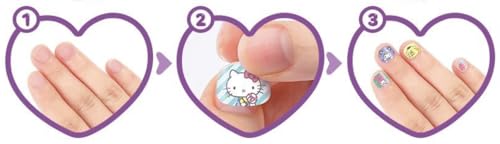 Kitty & Friends Beauty Sticker and Earrings Gift Set Officially Licensed