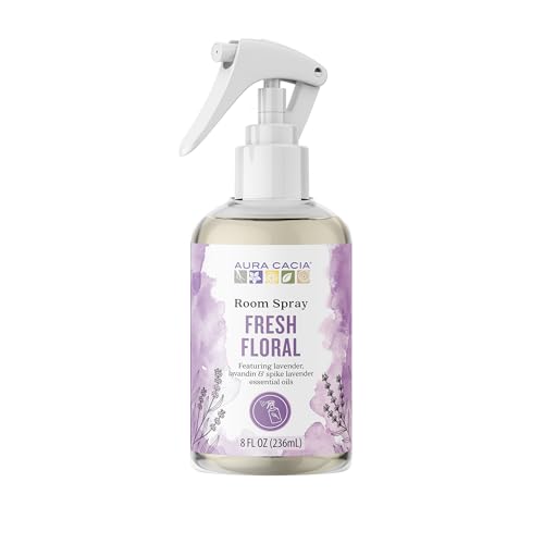 Aura Cacia Fresh Floral Room Spray 8 Fl Oz - Natural Aromatherapy Mist