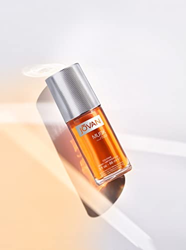 Jovan Musk for Men Eau de Cologne Spray, 3 fl oz (Pack of 2) - Long Lasting Fragrance