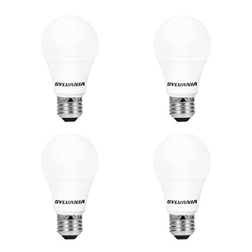 Sylvania LED Light Bulb 75W Equivalent A19 Soft White - 4 Pack