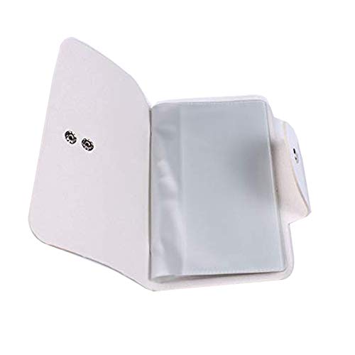 Finger Angel Nail Art Stamping Plate Organizer Case - 20 Slots White