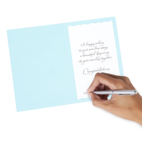 Hallmark Signature Wedding Card for Bride and Groom - 5" x 7.2"