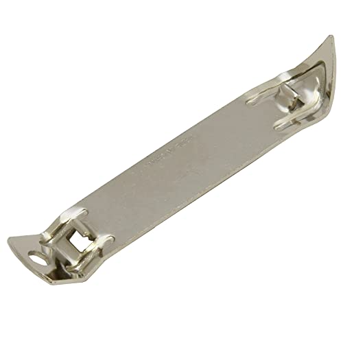 Chef Craft Iron Plated Dual-Use Bottle Opener and Can Tapper, 4.25 Inch