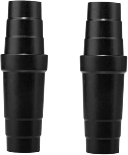 Universal Vacuum Hose Adapter Set - 2-Piece ABS Reducers