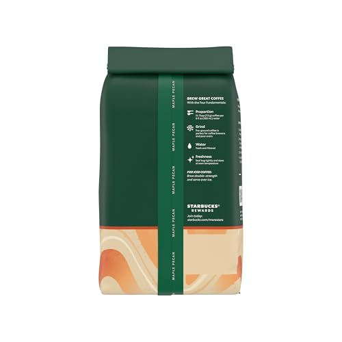 Starbucks Maple Pecan Ground Coffee - 17 oz, Flavored Brew