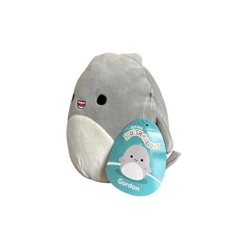 Squishmallows, Soft Pillow Pals, Join The Squad, (Gordon The Shark) 7 inches