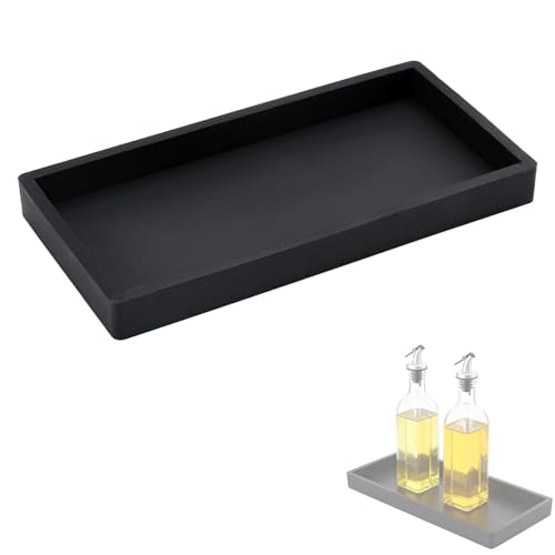 Silicone Oil Tray for Kitchen Counter - Non-Slip & Easy to Clean