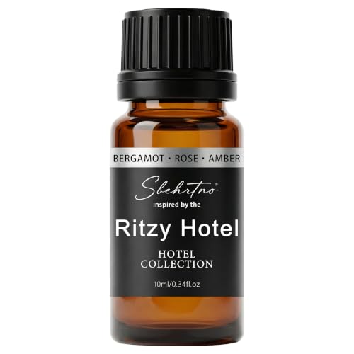 Sbehrtno Hotel Collection Diffuser Oil 0.34 Fl Oz Coastal Hotel-Inspired Fragrance for Waterless Diffusers