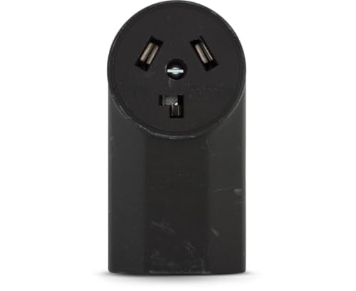 Eaton WD125 30A 125V 3-Pole Dryer Electrical Receptacle
