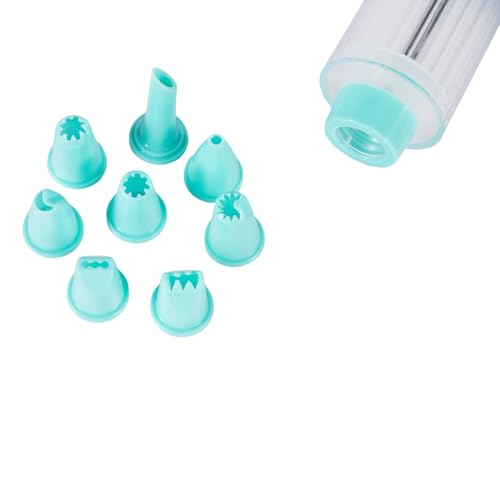 YAMHOHO Green 9-Piece Cupcake Injector & Decorating Set - Filling & Frosting Tools