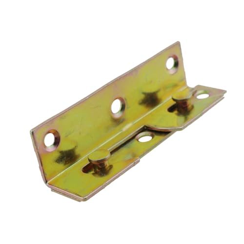 4PCS Zinc Bed Rail Connectors for Wooden Bed Frame and Bunk Bed
