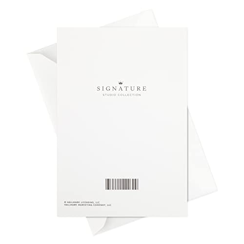 Hallmark Signature Wedding Card - Love, Laughter & Ever After