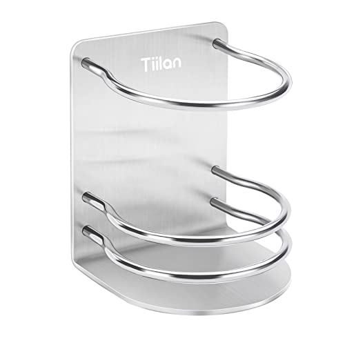 Tiilan Stainless Steel Toothbrush Holder, Wall Mounted Bathroom Organizer