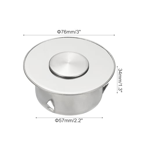 Adjustable Stainless Steel Chimney Hole Cap for 63mm Pipes
