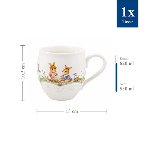 Villeroy & Boch Spring Fantasy Flower Meadow Mug, 530 ml