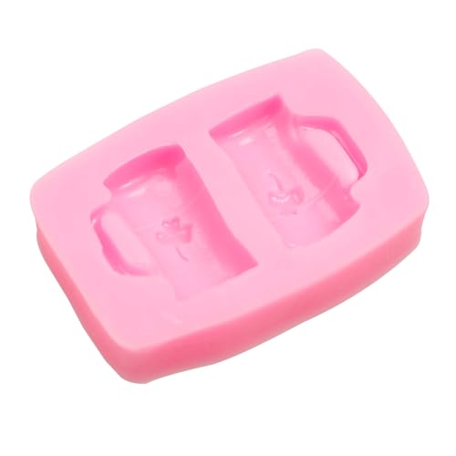 Beer Silicone Fondant Molds - 2 Pcs St. Patrick's Day Cake Decor