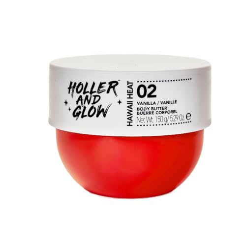 Holler Hawaii Heat Vanilla Whipped Body Butter 5.29 Oz