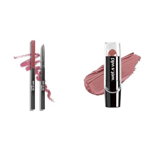 wet n wild Perfect Pout Gel Lip Liner and Silk Finish Lipstick Duo