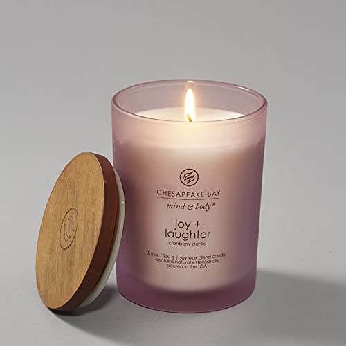Chesapeake Bay Candle 2-Pack Medium Jar Candles - Joy + Laughter & Confidence + Freedom