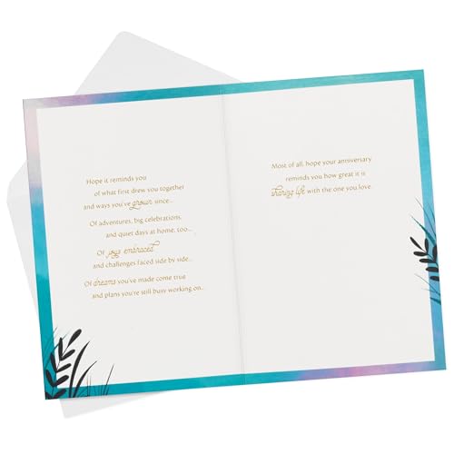 Hallmark Moonlit Dock Anniversary Card for Couples - 5x7