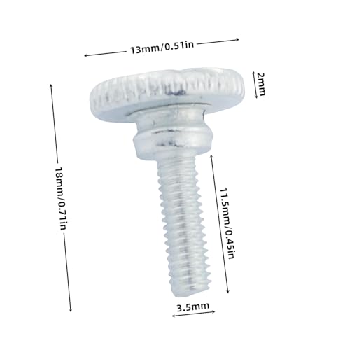 Industrial Sewing Machine Needle Clamp Screws Metal Fasteners 4PCS