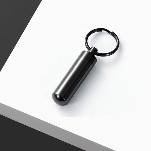 Cremation Jewelry Keychain for Ashes Women Men Memorial Keepsake Cylinder Vial