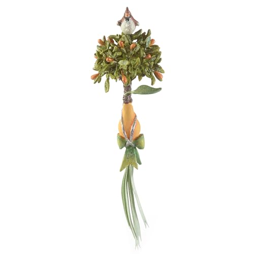 Christmas Partridge in a Pear Tree Ornament - Hand-Painted Holiday Decor - Variation of THIS listing