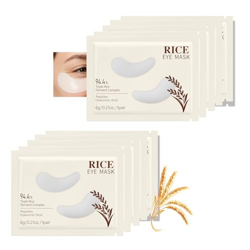 Easilydays 94.4% Triple Rice Ferment Under Eye Patches 5Pcs
