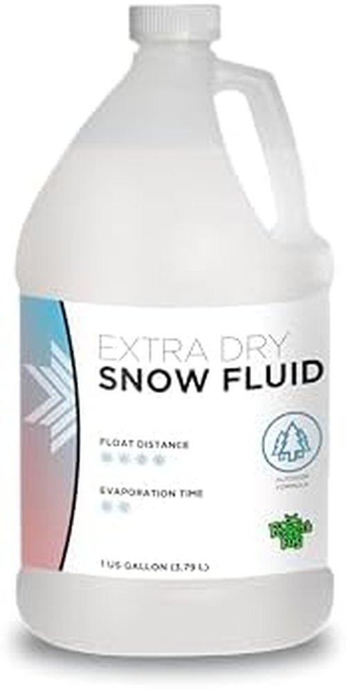 Froggy's Flakes Snow Machine Fluid - Extra Dry Formula for 30 Feet Float | 1 Gallon