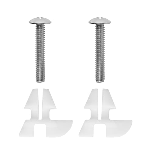 TNITRIB Toilet Seat Bolts for Kohler 1133024 Hardware Pack - 1/4 Inch