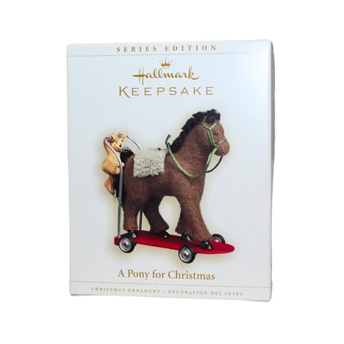 Christmas Pony Ornament - 2006 Keepsake Series Holiday Decor