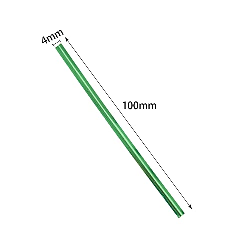 Green Metallic Twist Ties 4 Inch 800pcs for Bakery and Candy Bags
