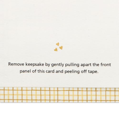Hallmark Winnie the Pooh Baby Shower Card with Wooden Keepsake Ornament