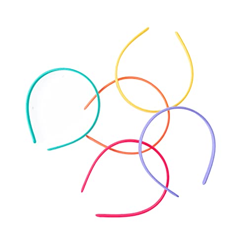 Goody Kids Ouchless Fabric Headband Assorted Colors 5-Pack