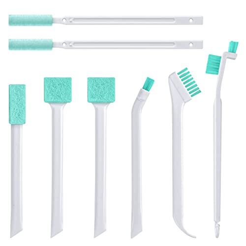 Lumkew 8-Piece Crevice Cleaning Brush Set for Tight Spaces and Small Gaps
