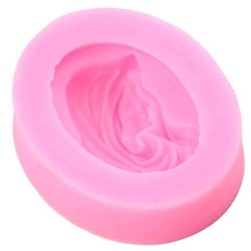 Nun Silicone Fondant Mold for Cake Decorating & Candy Making