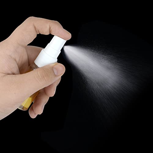 FOHOLA 20ml Clear Travel Spray Bottles Refillable Mist Atomizer Set 2 Pcs