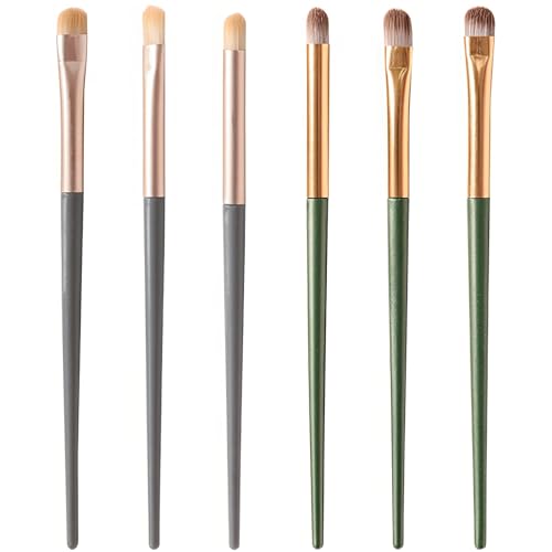 Kootinn 6pcs Professional Eye Makeup Brushes Soft Synthetic Blending Kit