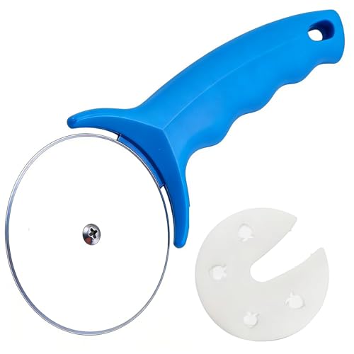 Stainless Steel Pizza Cutter with Protective Cover - LERAO