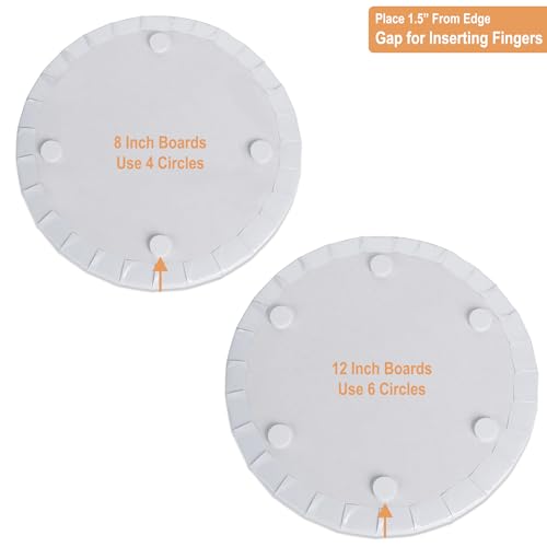 BOARDS+ Cake Board Prop Up Tool 180 Pcs Adhesive Foam Circles