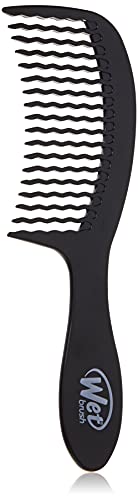 Wet Brush Detangling Comb - Wide Tooth Hair Comb for Pain-Free Detangling