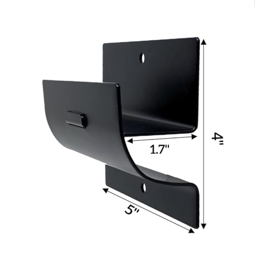 Tetra-Teknica GMH-01 4-in Steel Wall Mount Ladder & Wheelbarrow Hanger