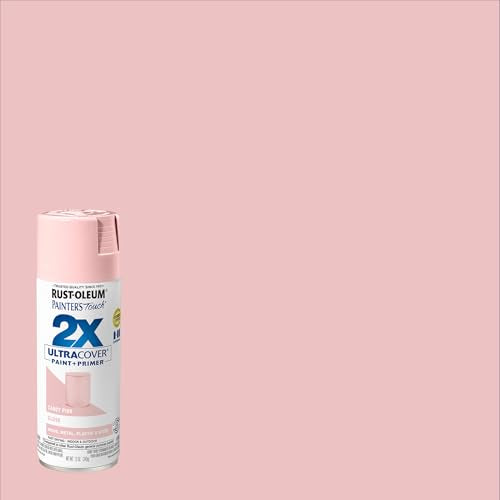 Rust-Oleum Painter's Touch 2X Ultra Cover Spray Paint, Gloss Candy Pink, 12oz