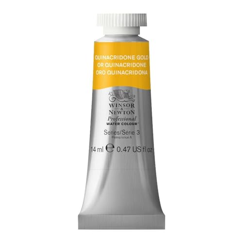 Winsor & Newton Professional Watercolor - Quinacridone Gold, 14ml Tube