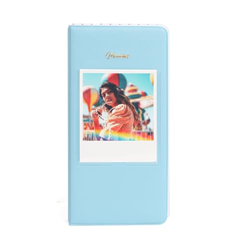 VOVMOEYA 64 Pocket Photo Album for Fujifilm Instax & Polaroid