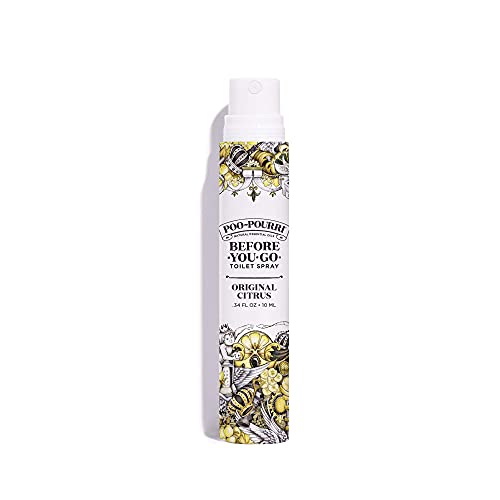 Poo-Pourri Before-You-Go Toilet Spray Original Citrus 0.34 Fl Oz Travel Mini