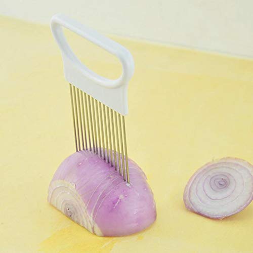 Stainless Steel Onion Cutter & Vegetable Slicer Tool